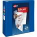 Avery® Heavy-Duty View Pacific Blue 4" Binder (79814) - Avery® Heavy-Duty View 3 Ring Binder, 4" One Touch EZD® Rings, 4.5" Spine, 1 Pacific Blue Binder (79814)