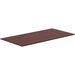 Lorell Electric Height-Adjustable Mahogany Knife Edge Tabletop - For - Table TopLaminated Rectangle, Mahogany Top - Adjustable Height x 60" Table Top Width x 24" Table Top Depth x 1" Table Top Thickness - 1" Height x 59.9" Width x 23.6" Depth - Assembly Required - 1 Each