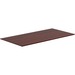 Lorell Electric Height-Adjustable Mahogany Knife Edge Tabletop - Laminated Rectangle, Mahogany Top x 72" Table Top Width x 30" Table Top Depth x 1" Table Top Thickness - 1" Height x 71.6" Width x 29.5" Depth - Assembly Required - 1 Each