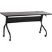 Lorell Flip Top Training Table - Rectangle Top - Four Leg Base - 4 Legs x 60" Table Top Width x 23.5" Table Top Depth - 29.5" Height x 59" Width x 23.6" Depth - Assembly Required - Espresso, Black - Melamine, Nylon - 1 Each