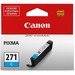 Canon CLI-271C Original Ink Cartridge - Inkjet - 311 Pages - Cyan