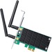 TP-Link Archer T6E - 2.4G/5G Dual Band Wireless PCI Express Adapter for Desktop Computer - PCI Express - 1.27 Gbit/s - 2.40 GHz ISM - 5 GHz UNII - Low Profile - Long Range - Heat Sink Technology - Supports Windows 10/8.1/8/7/XP