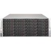 Supermicro SuperChassis 846BE1C-R1K03JBOD Drive Enclosure - 4U Rack-mountable - Black - 24 x HDD Supported - 24 x Total Bay - 24 x 3.5" Bay