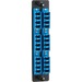 Black Box High-Density Single-Mode Fiber Adapter Panel - Ceramic Sleeve - 24 Port(s) - 24 x Duplex - Blue - TAA Compliant