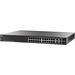 Cisco SG300-28MP 28-port Gigabit Max-PoE Managed Switch - 28 Ports - Manageable - Gigabit Ethernet - 10/100/1000Base-T, 1000Base-X - Refurbished - 2 Layer Supported - 2 SFP Slots - Twisted Pair, Optical Fiber - Desktop - Lifetime Limited Warranty