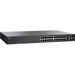Cisco SF200-24P 24-Port 10/100 PoE Smart Switch - 26 Ports - Manageable - Gigabit Ethernet, Fast Ethernet - 10/100/1000Base-T, 10/100Base-TX, 1000Base-X - Refurbished - 2 Layer Supported - 2 SFP Slots - Twisted Pair - Desktop