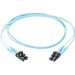 Panduit Opti-Core Fiber Optic Duplex Patch Network Cable - 10 ft Fiber Optic Network Cable for Network Device - First End: 2 x LC Network - Male - Second End: 2 x LC Network - Male - Patch Cable - 50/125 µm - Aqua - 1