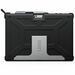 Urban Armor Gear Scout Carrying Case (Folio) Microsoft Surface Pro 4, Surface Pro (5th Gen), Surface Pro 6, Surface Pro 7 Tablet - Black - Impact Resistant, Scratch Resistant, Abrasion Resistant, Drop Resistant, Slip Resistant - 1 Each