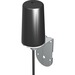 Panorama Antennas 2G/3G/4G Bracket Mount Antenna - 698 MHz to 960 MHz, 1710 MHz to 2700 MHz - 4 dBi - Cellular Network - Black - Wall/Mast - Omni-directional - SMA Connector