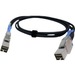 QNAP Mini SAS Cable (0.5M, SFF-8644) - Mini-SAS Data Transfer Cable - First End: 1 x SFF-8644 Mini-SAS HD - Male - Second End: 1 x SFF-8644 Mini-SAS HD - Male - Black
