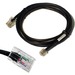 APG Cash Drawer RJ-12/RJ-45 Data Transfer Cable: CD-101A - 5 ft RJ-12/RJ-45 Data Transfer Cable for Cash Drawer, Printer - First End: 1 x RJ-12 Male - Second End: 1 x RJ-45 Male Network