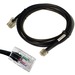 apg Printer Interface Cable | CD-101B Cable for Cash Drawer to Printer| 1 x RJ-12 Male - 1 x RJ-45 Male | Connects to EPSON and Star Printers - 5 ft RJ-12/RJ-45 Data Transfer Cable for Cash Drawer, Printer, POS Terminal - First End: 1 x RJ-12 Male Phone -