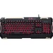 Tt eSPORTS Commander Gaming Gear Combo (Red Light) - USB Mechanical Cable Keyboard - Black - USB Cable Mouse - Optical - 2400 dpi - 6 Button - Scroll Wheel - QWERTY - Black - Symmetrical - Compatible with Computer for PC