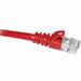 ENET Cat6a Red 3 Foot Patch Cable with Snagless Molded Boot (UTP) High-Quality Network Patch Cable RJ45 to RJ45 - 3Ft - Lifetime Warranty