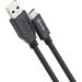 IO Crest USB Type-C to USB 2.0 Cable - 3.33 ft USB Data Transfer Cable for Notebook, Tablet, MacBook, Chromebook, Smartphone, Computer - First End: 1 x USB 2.0 Type A - Male - Second End: 1 x USB 3.1 Type C - Male - 480 Mbit/s - Black - 1