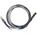 Supermicro QSFP Network Cable - 9.84 ft QSFP Network Cable for Network Device - First End: 1 x QSFP Network - Male - Second End: 1 x QSFP Network - Male - 56 Gbit/s - 28 AWG - Black, Blue, Metallic