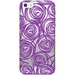 OTM Classic Prints Clear Phone Case, New Age Swirls of Amethyst - For Apple iPhone 6 Plus, iPhone 6s Plus Smartphone - New Age Swirls of Amethyst - Clear
