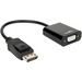 Rocstor DisplayPort to VGA Video Adapter Converter - Cable Length: 5.9" - 5.90" DisplayPort/VGA Video Cable for Video Device, Desktop Computer, Notebook, Projector, Monitor, HDTV - First End: 1 x DisplayPort 1.1a Digital Audio/Video - Male - Second End: 1