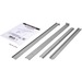 Eaton Tripp Lite Series SmartRack Rear Support Rail Kit for Select 1U ATS PDUs Mounted in 4-Post Racks and Rack Enclosures - Silver