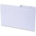 Continental 1/2 Tab Cut Legal Recycled Top Tab File Folder - 8 1/2" x 14" - Top Tab Location - Assorted Position Tab Position - Ivory - 100% Recycled - 100 / Box