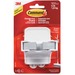 Command Broom Gripper - for Multipurpose - White - 1 Each