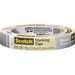 Scotch Masking Tape for Production Painting 2020-18A 18 mm x 55 m - 60.1 yd (55 m) Length x 0.71" (18 mm) Width - 3" Core - Crepe Paper - For General Purpose, Masking, Binding, Protecting, Project, Carpet, Vinyl, Wood, Bundling, Painting, Brick, ... - 1 E