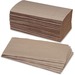 SKILCRAFT Single Fold Kraft Paper Towels - Single Fold - Kraft - Paper - Eco-friendly, Chlorine-free - For Bathroom - 250 Per Bundle - 4000 / Box
