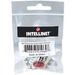 Intellinet Network Solutions Cat6 Keystone Jack, UTP, Punch-Down, Ivory - Compatible With 110 and Krone Punch-Down Tools