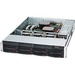 Supermicro SuperChassis 825TQC-R740LPB - Rack-mountable - Black - 2U - 10 x Bay - 3 x 3.15" x Fan(s) Installed - 2 x 740 W - Power Supply Installed - EATX, ATX Motherboard Supported - 8 x External 3.5" Bay - 2 x Internal 3.5" Bay - 7x Slot(s)