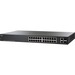 Cisco SG200-26P 26-port Gigabit PoE Smart Switch - 26 Ports - Manageable - Gigabit Ethernet, Fast Ethernet - 10/100/1000Base-T, 1000Base-X - Refurbished - 2 Layer Supported - Modular - 2 SFP Slots - Optical Fiber, Twisted Pair - Desktop - Lifetime Limited
