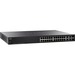 Cisco SF300-24MP Layer 3 Switch - 24 Ports - Manageable - Fast Ethernet, Gigabit Ethernet - 10/100Base-TX, 10/100/1000Base-T, 1000Base-X - Refurbished - 3 Layer Supported - Modular - 2 SFP Slots - Twisted Pair, Optical Fiber - Desktop - Lifetime Limited W