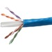 Monoprice Cat.6 UTP Network Cable - 1000 ft Category 6 Network Cable for Network Device - First End: 1 x Bare Wire - Second End: 1 x Bare Wire - 23 AWG - Blue