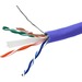 Monoprice Cat.6a FTP Network Cable - 1000 ft Category 6a Network Cable for Network Device - First End: Bare Wire - Second End: Bare Wire - Shielding - 23 AWG - Blue