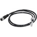 Vivotek PoE M12-4Pin Cable - 3.28 ft M12/RJ-45 Data Transfer/Power Cable for Network Device - First End: 1 x RJ-45 Network - Male - Second End: 1 x 4-pin M12