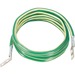 Panduit GJ696UH Jumper Cord - Green, Yellow - 8 ft Cord Length - LCC6-14JAWH-L / LCC6-14JAW-L - 1