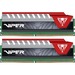Patriot Memory Viper Elite Series DDR4 8GB (2 x 4GB) 2400MHz Kit (Red) - For Desktop PC - 8 GB (2 x 4GB) - DDR4-2400/PC4-19200 DDR4 SDRAM - 2400 MHz - 1.20 V - Non-ECC - Unbuffered - Lifetime Warranty
