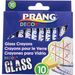 Prang Decor Glass Crayons - Assorted - 10 / Set