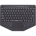 Gamber-Johnson iKey Bluetooth-Compatible Keyboard with Touchpad - Wireless Connectivity - Bluetooth - USB Interface - TouchPad - Industrial Silicon Rubber Keyswitch