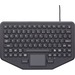 Gamber-Johnson iKey SkinnyBoard Keyboard - TouchPad - Industrial Silicon Rubber Keyswitch