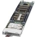 Supermicro MicroBlade MBI-6128R-T2X Barebone System - Blade - Socket LGA 2011-v3 - 2 x Processor Support - Intel C612 Express Chip - 256 GB DDR4 SDRAM DDR4-2400/PC4-19200 Maximum RAM Support - 8 Total Memory Slots - Serial ATA/600 RAID Supported Controlle