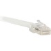 ENET Cat5e White 2 Foot Non-Booted (No Boot) (UTP) High-Quality Network Patch Cable RJ45 to RJ45 - 2Ft - Lifetime Warranty
