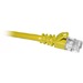 ENET Cat5e Yellow 2 Foot Patch Cable with Snagless Molded Boot (UTP) High-Quality Network Patch Cable RJ45 to RJ45 - 2Ft - Lifetime Warranty