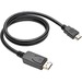 Eaton Tripp Lite Series DisplayPort 1.2 to HDMI Adapter Cable (DP with Latches to HDMI M/M), 4K, 3 ft. (0.9 m) - DisplayPort/HDMI for Audio/Video Device, Monitor, Projector, TV, Graphics Card - 3 ft - 1 x DisplayPort Male Digital Audio/Video - 1 x HDMI Ma