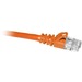 ENET Cat6 Orange 75 Foot Patch Cable with Snagless Molded Boot (UTP) High-Quality Network Patch Cable RJ45 to RJ45 - 75Ft - Lifetime Warranty