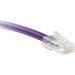 ENET Cat6 Purple 30 Foot Non-Booted (No Boot) (UTP) High-Quality Network Patch Cable RJ45 to RJ45 - 30Ft - Lifetime Warranty