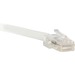 ENET Cat6 White 4 Foot Non-Booted (No Boot) (UTP) High-Quality Network Patch Cable RJ45 to RJ45 - 4Ft - Lifetime Warranty