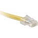 ENET Cat6 Yellow 20 Foot Non-Booted (No Boot) (UTP) High-Quality Network Patch Cable RJ45 to RJ45 - 20Ft - Lifetime Warranty