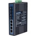 Advantech 4+2 100FX Port Unmanaged Industrial Ethernet Switch - 6 Ports - Fast Ethernet - 10/100Base-TX, 100Base-FX - 2 Layer Supported - Twisted Pair, Optical Fiber - Wall Mountable, Rail-mountable - 5 Year Limited Warranty