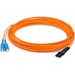 AddOn 3m MT-RJ (Male) to SC (Male) Orange OM1 Duplex Fiber OFNR (Riser-Rated) Patch Cable - 100% compatible and guaranteed to work