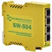 Brainboxes SW-504 Industrial Unmanaged Ethernet Switch 4 Ports - 4 Ports - Fast Ethernet - 10/100Base-TX - 2 Layer Supported - Twisted Pair - Rail-mountable - Lifetime Limited Warranty